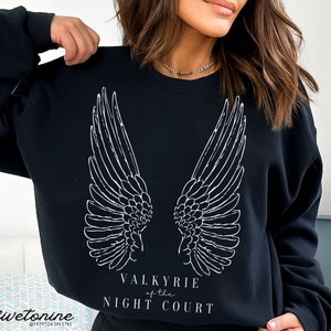 Valkyrie of the Night Court Sweatshirt - ACOTAR