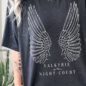 Valkyrie of the Night Court Tee Shirt - ACOTAR