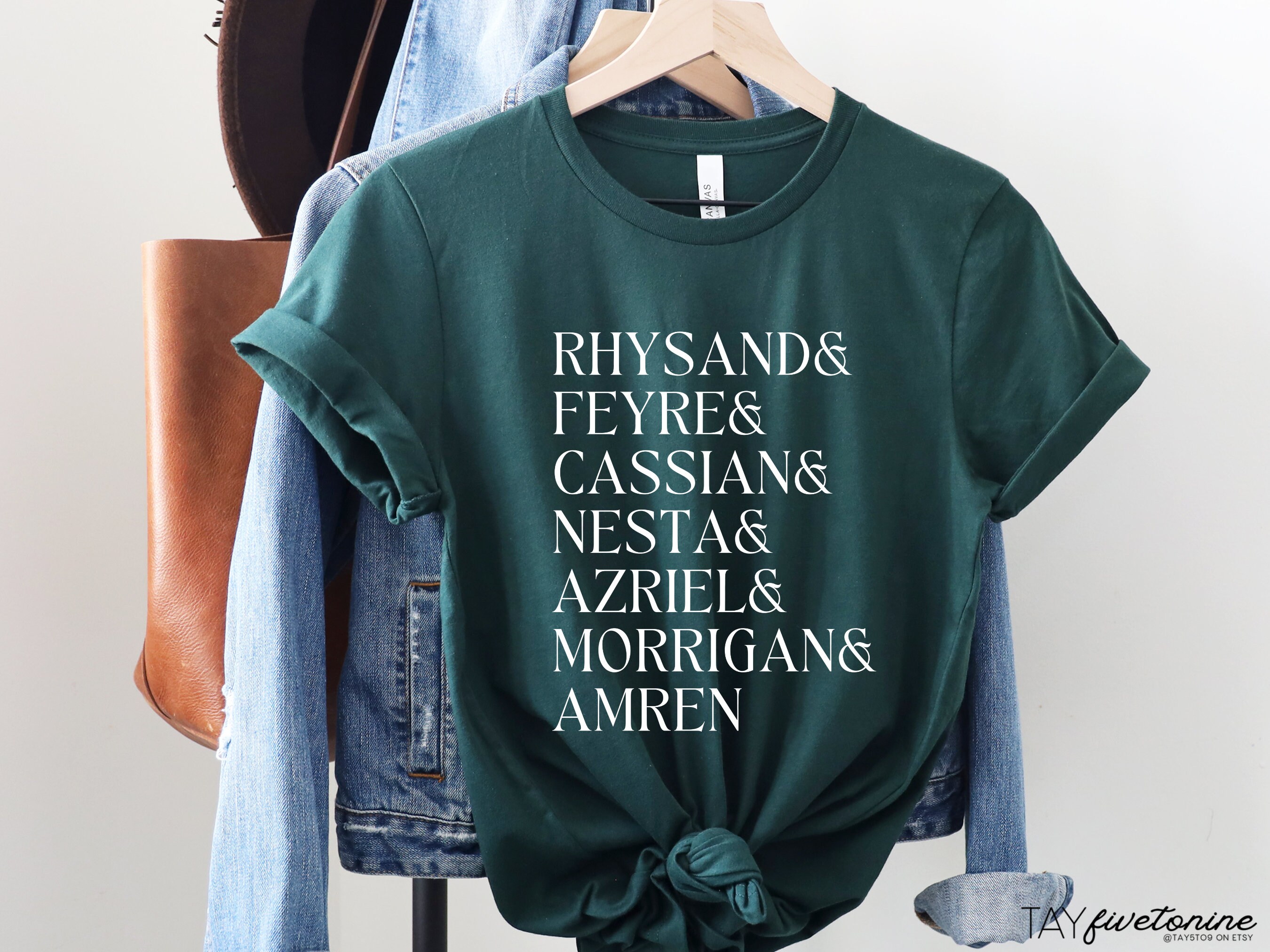 Circle Inner Names ACOTAR Inner Circle Names Tshirt - Etsy