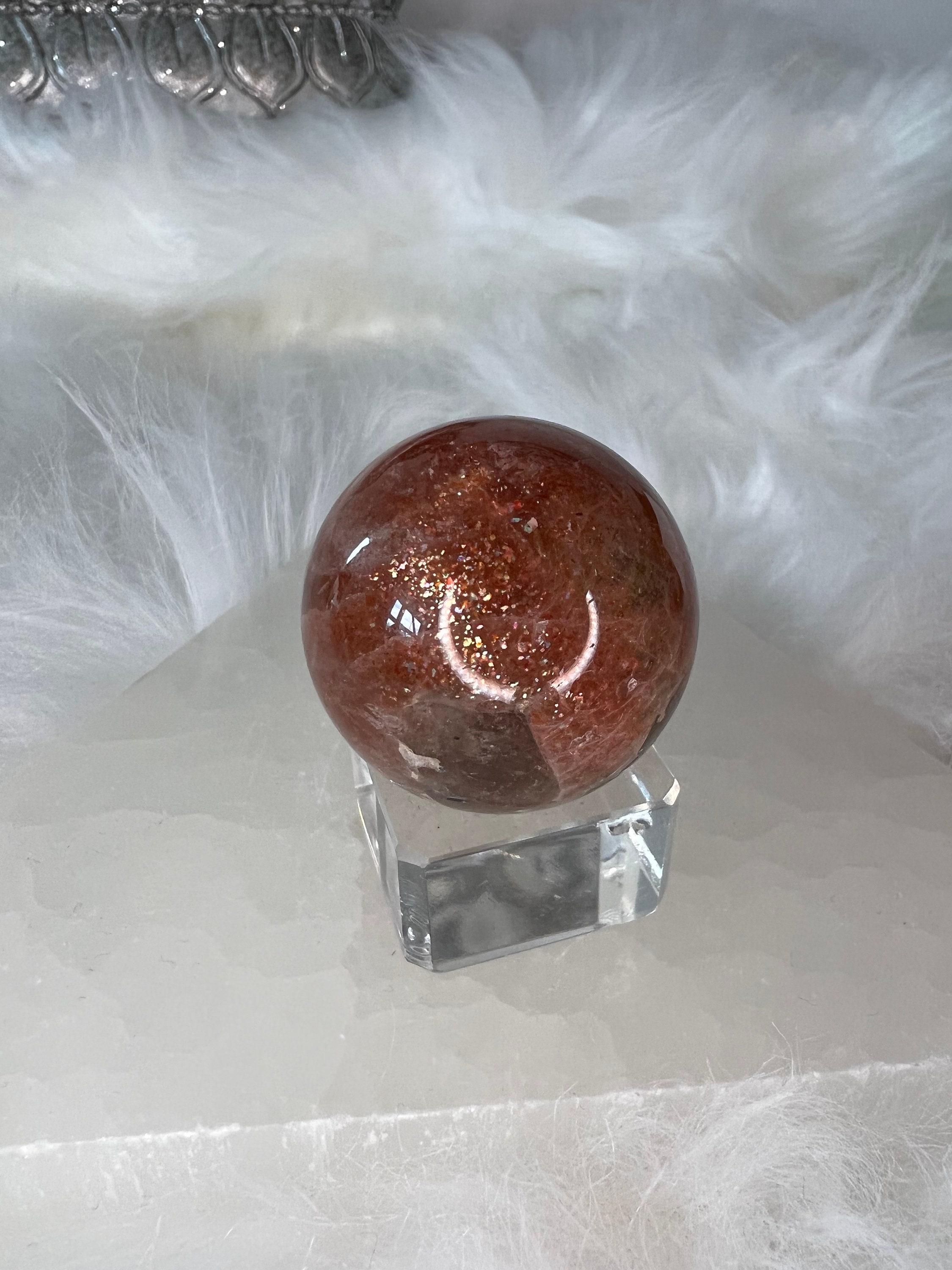 Arusha Sunstone Healing Crystal Sphere Etsy UK