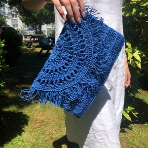 Clutch plegable de rafia, bolso de paja natural, accesorio de mujer ecológico, regalo de moda para mujer, elegante clutch de verano para niñas