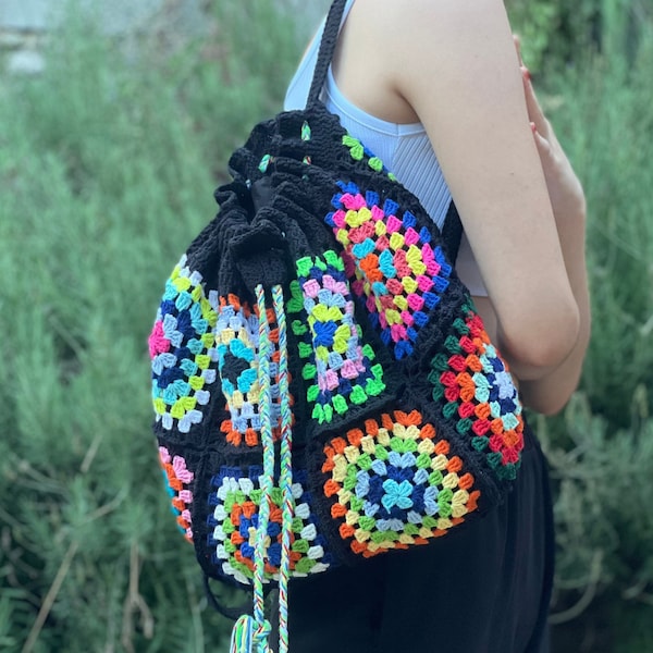 Crochet Backpack - Etsy