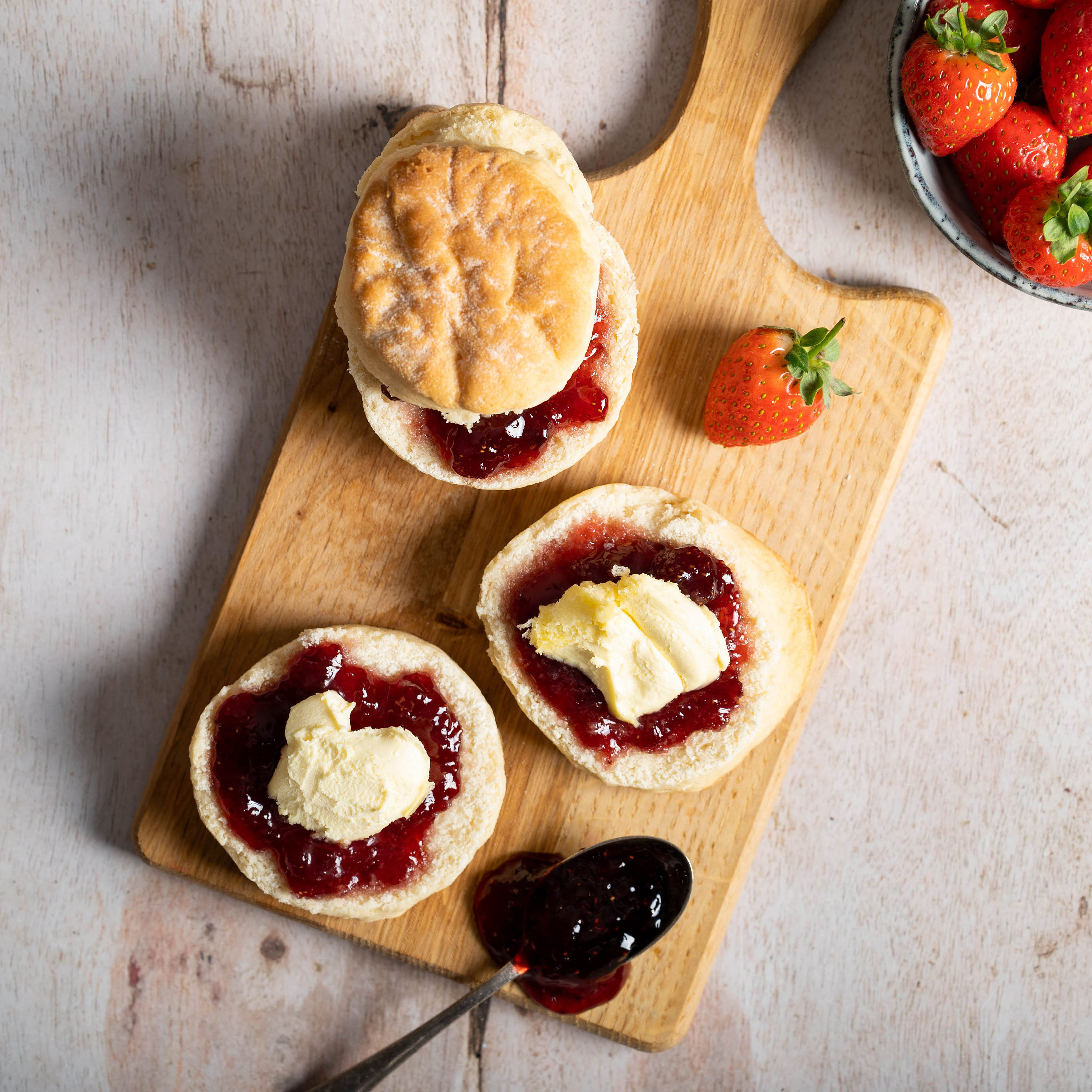 Cornish Afternoon Tea Hamper for 6-8 People, Birthday Gift, Food Hamper ...