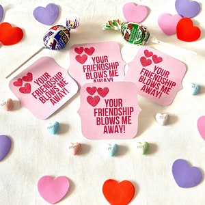 Printable Valentine&#39;s Day Card, Kids Valentine&#39;s, Friendship