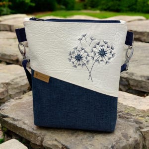 Tasche Pusteblumen weiß blau