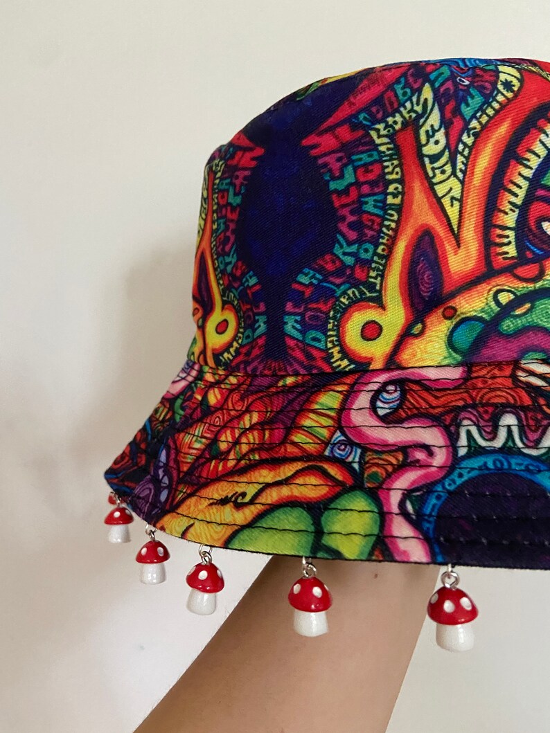 Trippy mushroom bucket hat Outlet