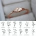 see more listings in the Bague de fleur de naissance section