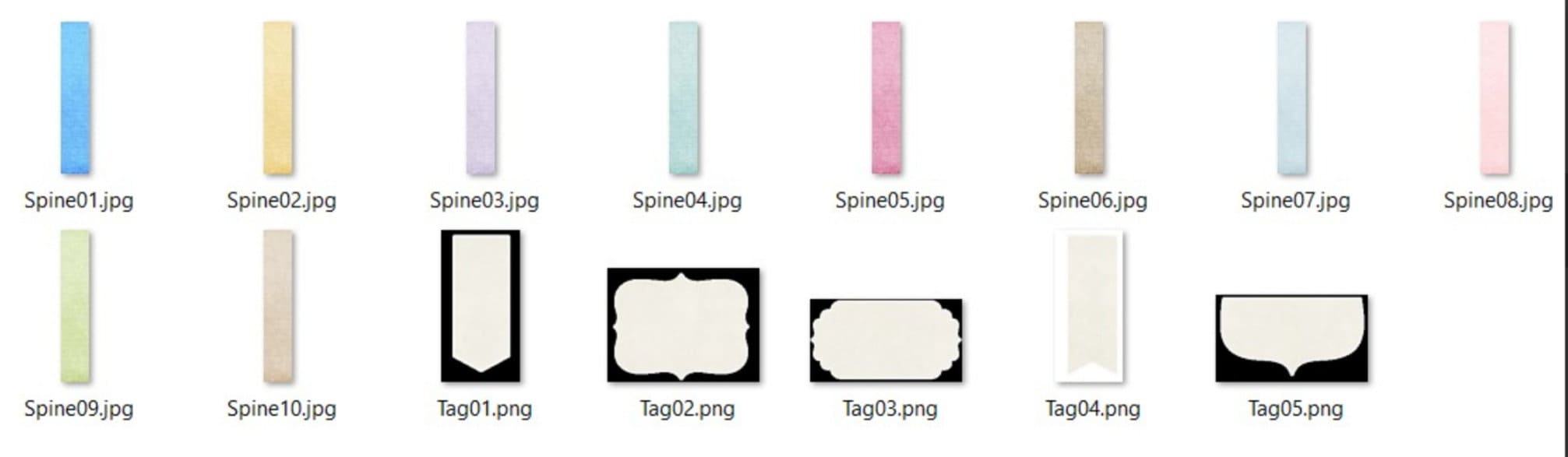 20 Spring Digital Book Covers - Etsy