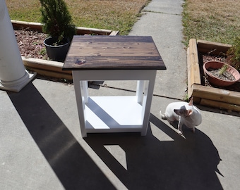 Farmhouse End Table