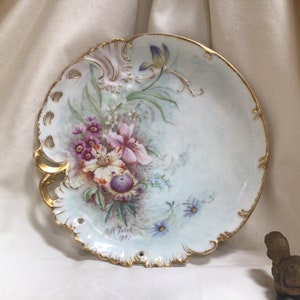 Antique H & Co L France Serving  Plate