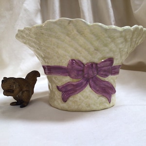 Vintage Falcon Ware Bonnet Shaped Jardiniere-Cache Pot
