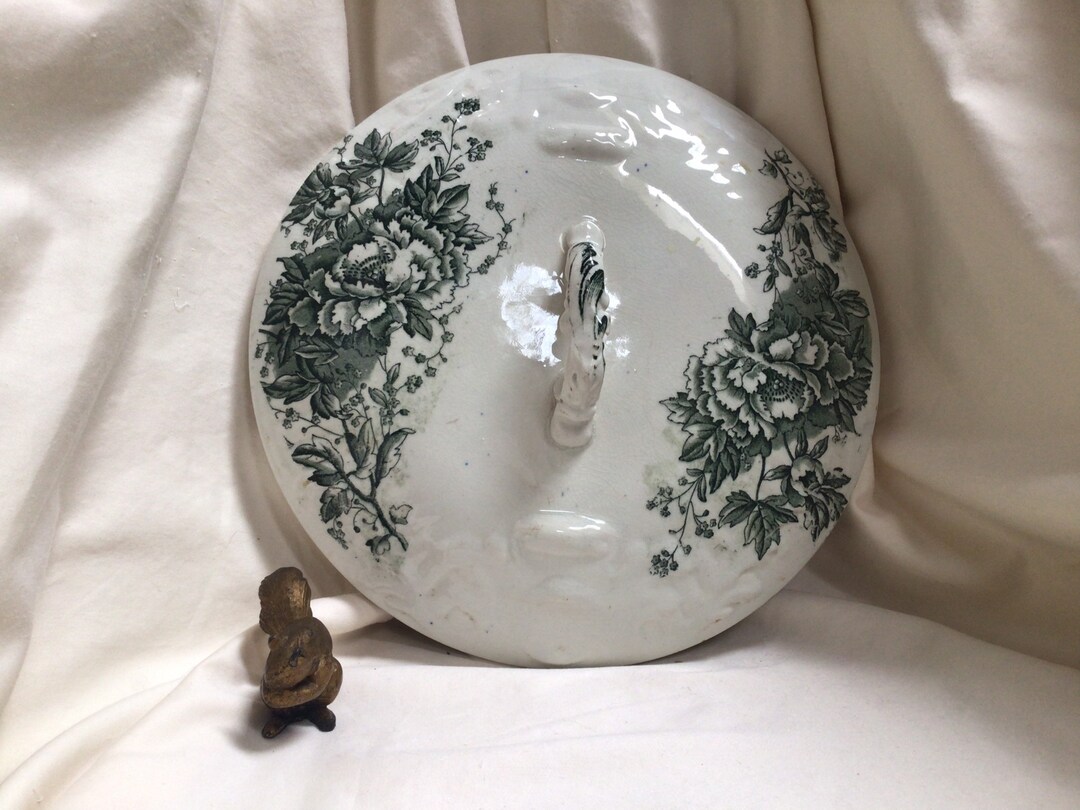 Antique Chamber Pot Lid Etsy