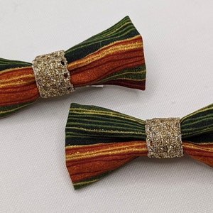 Cotton Bows - 4 Inch - Autumn Sparkle
