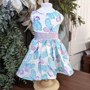 Doll Dress - 18 Inch Doll - Butterflies