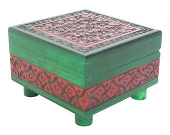 Handmade Wooden Secret Box/ Puzzle Box/ Trick Box/ Jewellery Box/ Keepsake Box / Trinket Box/ Lockable Wooden Box/ Secret Opening