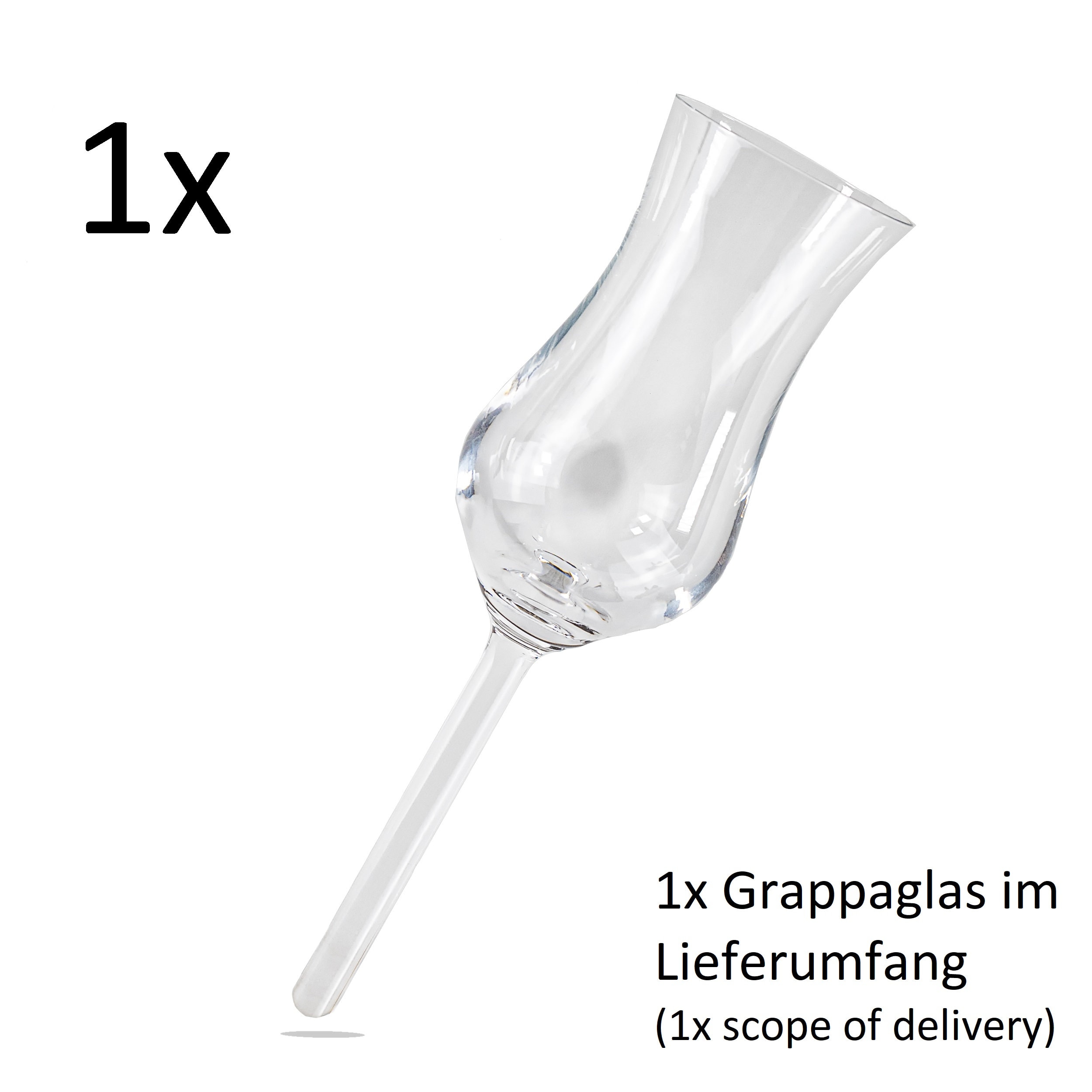 Grappa glass without base