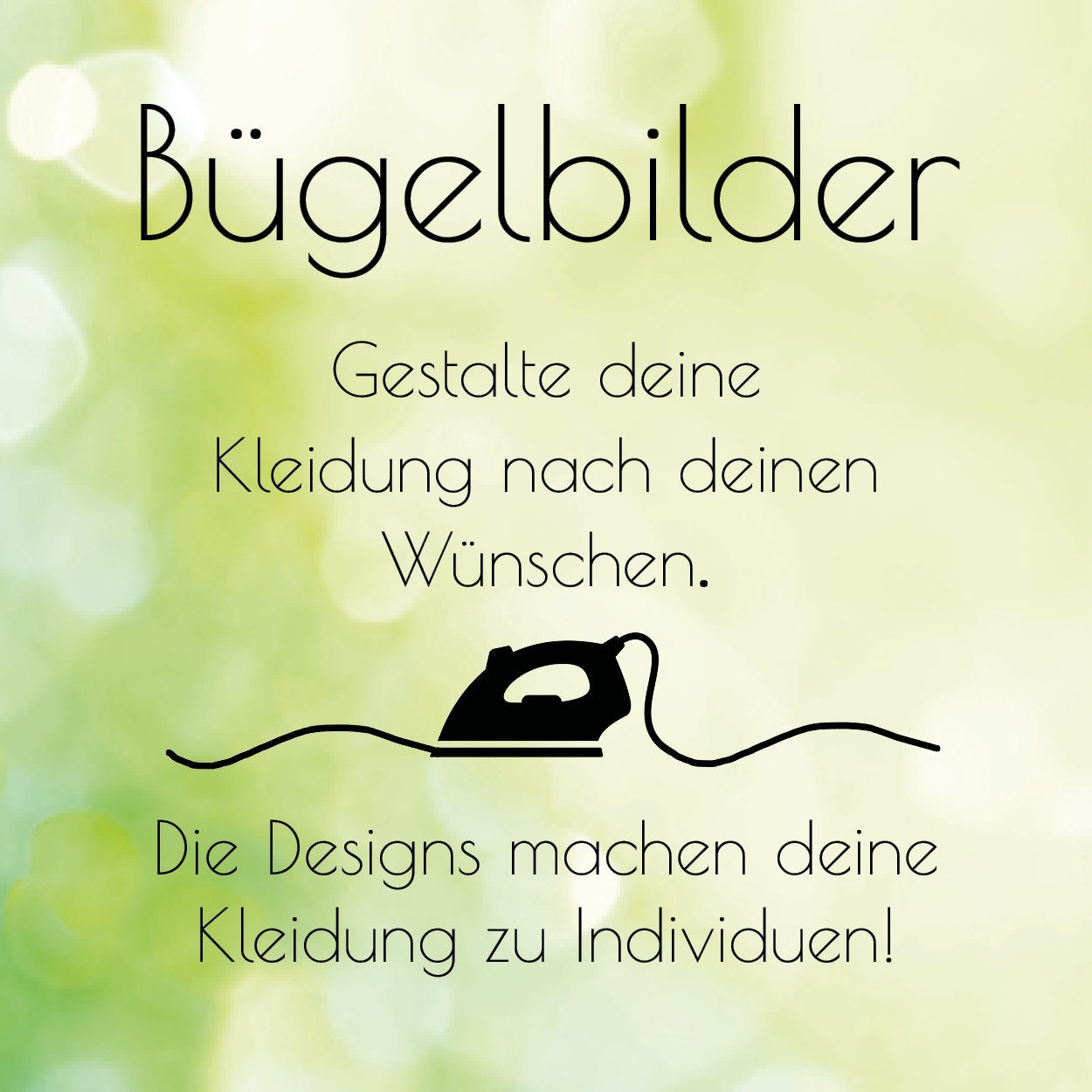 Bügelbilder Shirt selbst gestalten Spruch zum aufbügeln