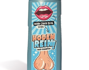 Hoden Rein Duschgel – Lustiges Männer Duschgel (Sackschampoo)