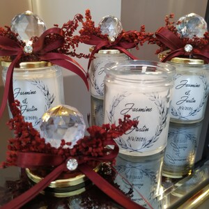 Personalized Wedding Candle