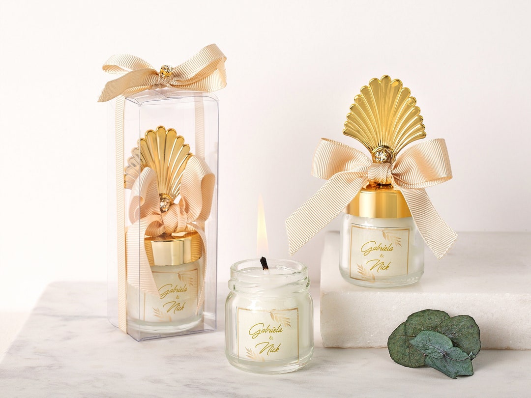 Quinceanera Luxury Candle Favors Personalized Thank You Gifts for ...
