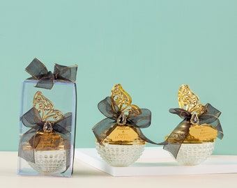 Personalized Baby Shower Candy Jars | Elegant Wedding Favors Candy Dish |Party Keepsakes for Guests | Bulk Butterfly Favors