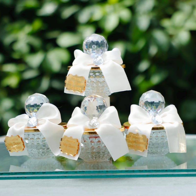 200ML Glass Favor Jar With Cork Lid DIY Wishing Wedding Decor Pudding Bottle Set