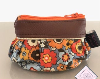 Rounded cotton purse