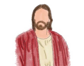 My Redeemer Painting, Christ Painting, Home Decor, Religious Art, Hand Painted, Oil Painting, LDS Art, Christian Art, Wall Art, Christian