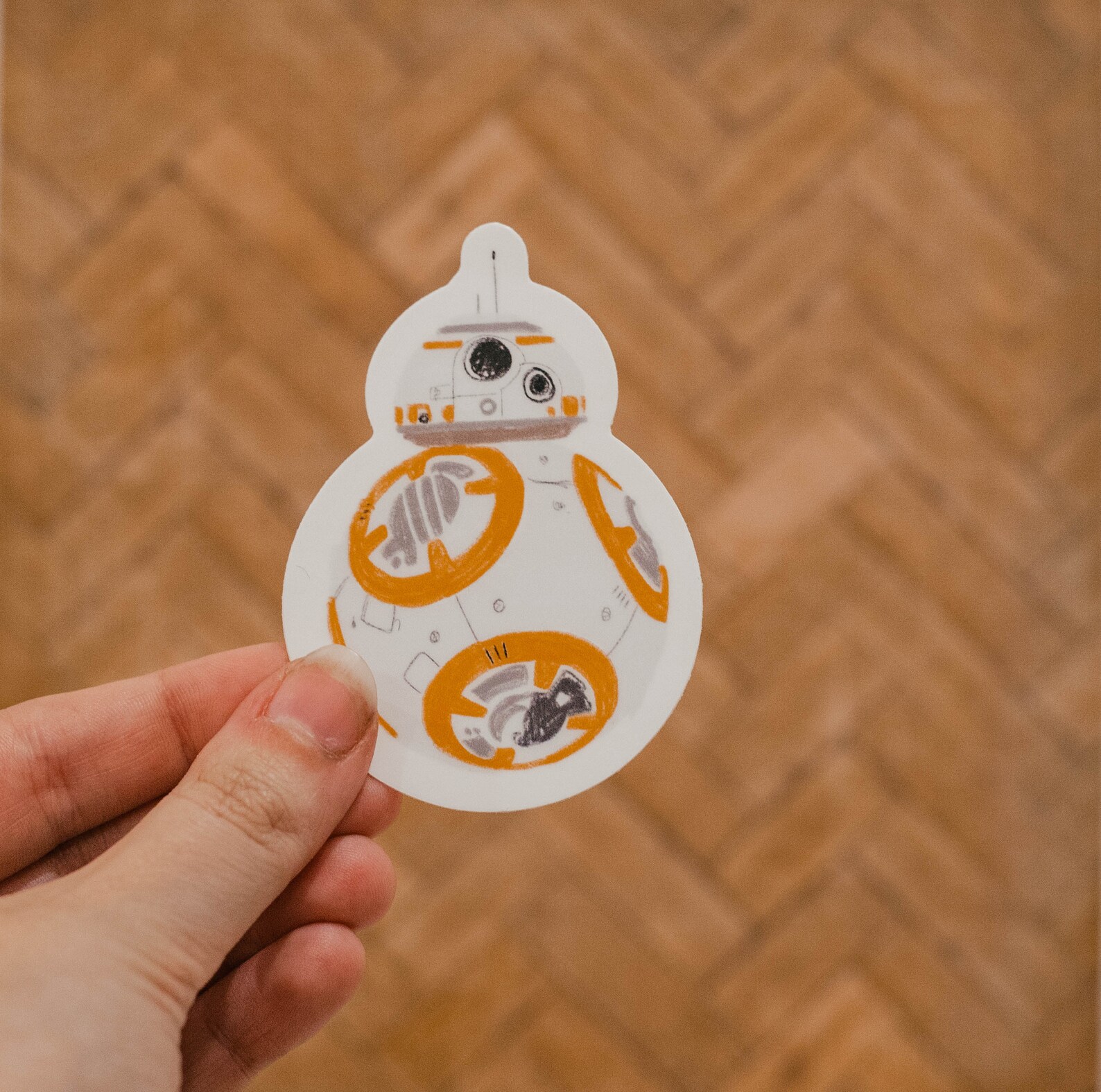 BB8 Sticker - Etsy