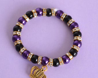 SIX the Musical Inspired Beaded Bracelet - Handmade Fan Gift-Six Wives" Inspired Handmade Bead Bracelet - Musical Theatre Gift