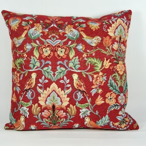 William Red Tapestry (William Morris Design) Cushion/Scatter Cover