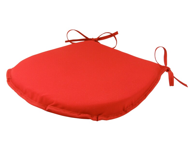 Simply Red Dshaped Seat Pads Etsy UK