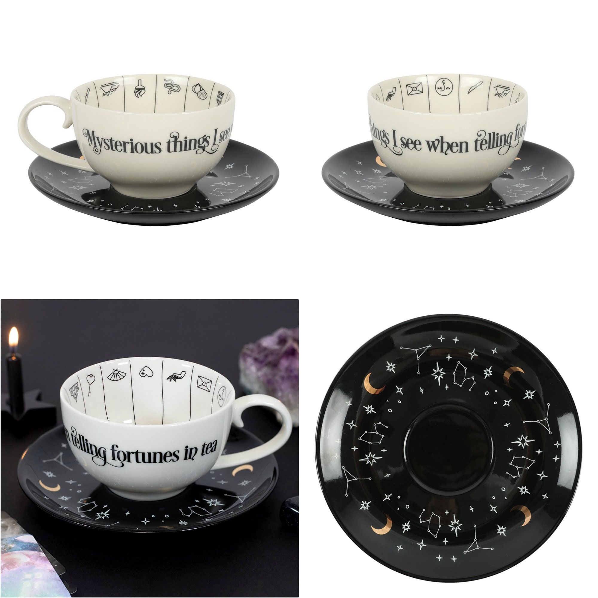 Drinkware Home & Living Tea Leaf Reading Tea Cup Fortune Telling