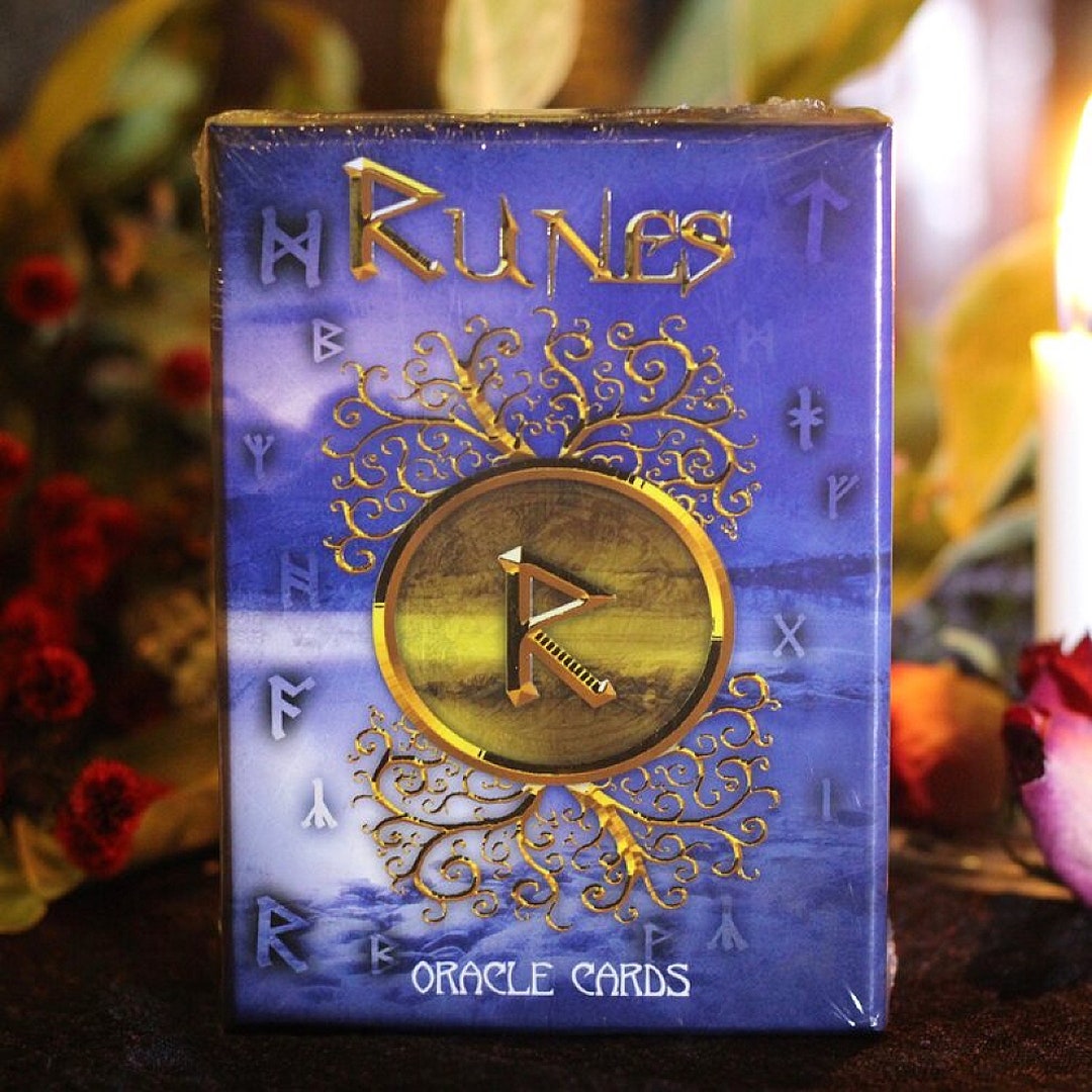 Runes Oracle Cards Norse Viking Divination Psychic Readings Pagan ...