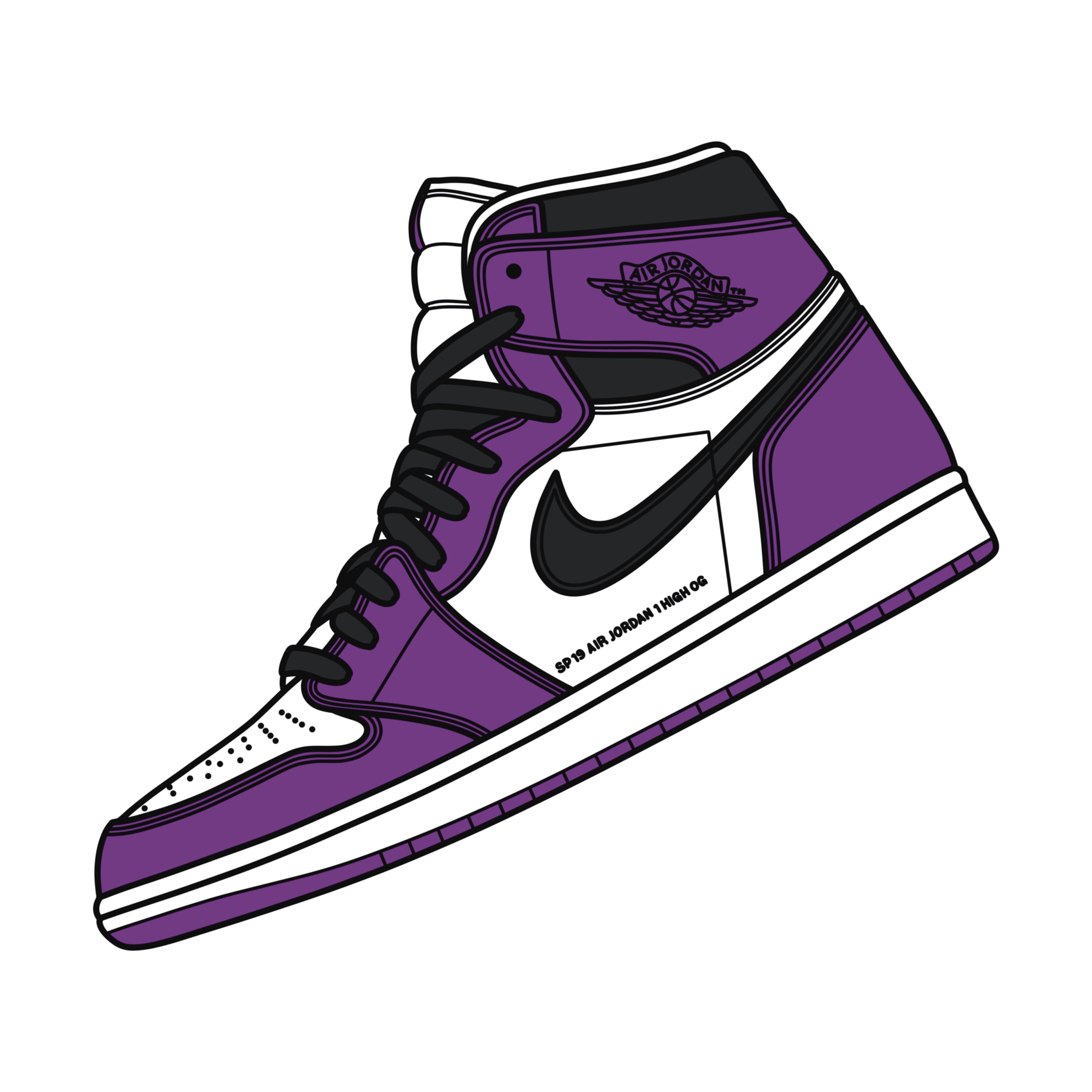 Cool Drawings Of Jordans