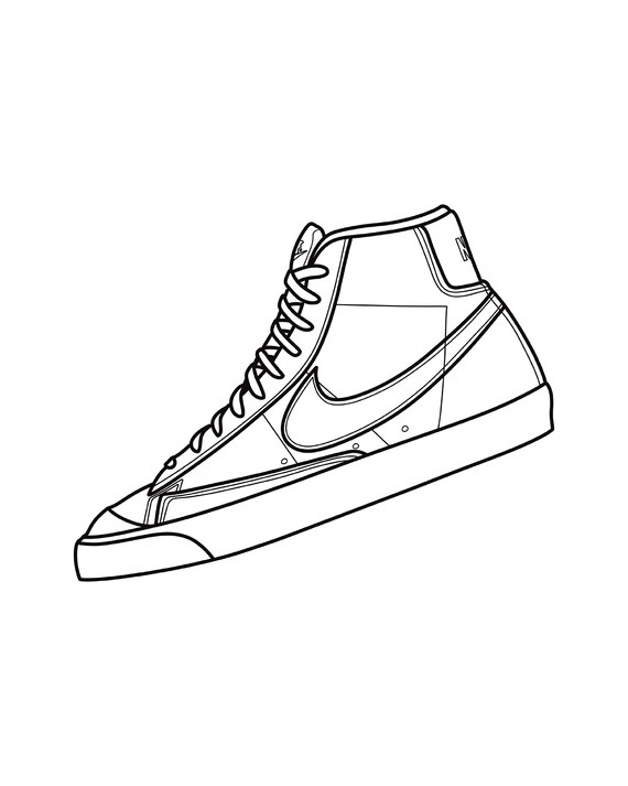 nike blazer art