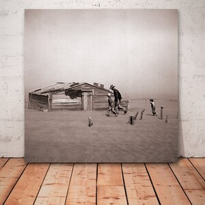 Dust Storm, Cimarron County, Oklahoma, Arthur Rothstein, iconic photo, famous photo wall decor, photography art vintage, b&w photo art print