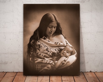 Native American Madonna and Child - Etsy