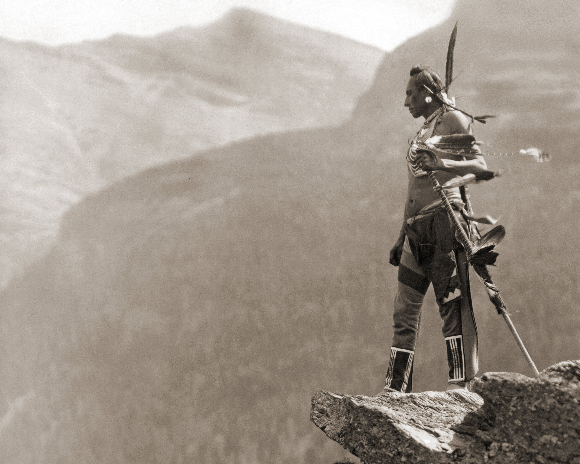 The Eagle Native American Indians in Montana by Roland Reed, Iconic