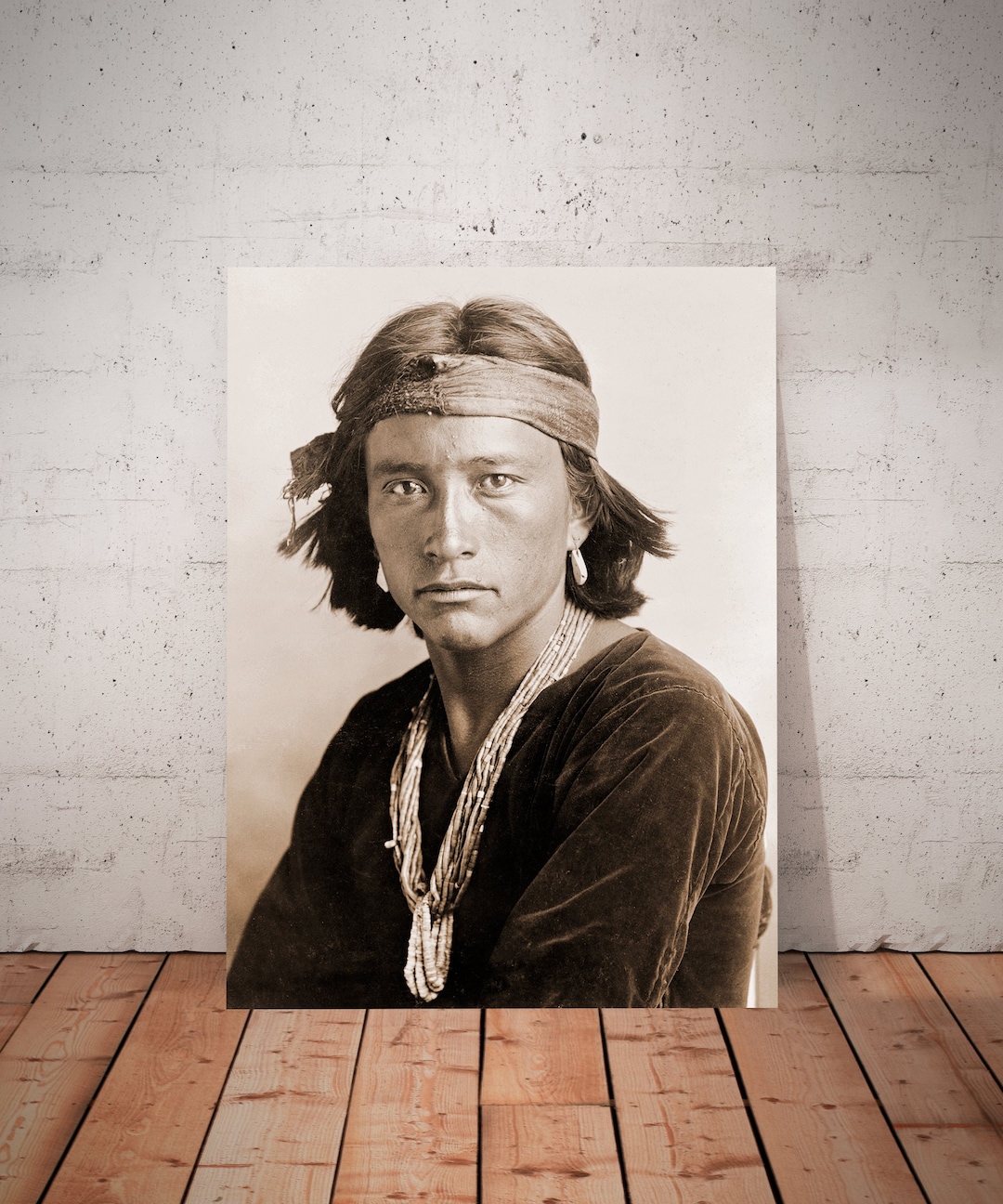 貴重！70sネイティブアメリカン像USAアンティーク /50's40'sナバホ族 Native American | 07 Vintage ｜ セブン ヴィンテージ