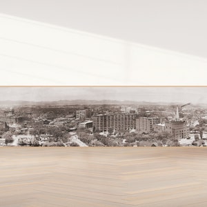 Denver Panorama, 1900er Jahre, altes Denver Foto, Denver Wandkunst Druck, antike Colorado Fotografie, Denver Kunstdruck, Vintage Denver Fotografie.