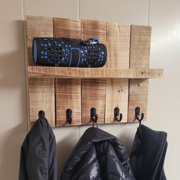 Pallet Coat Rack Etsy