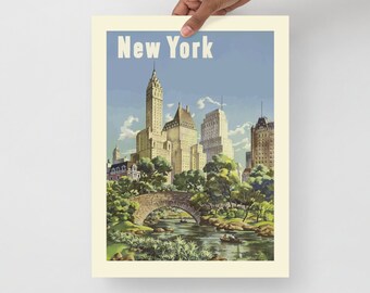New York Vintage Poster