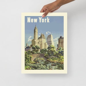 New York Vintage Poster