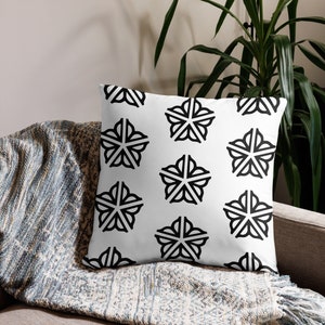 Rochester Flower City Logo Pillow
