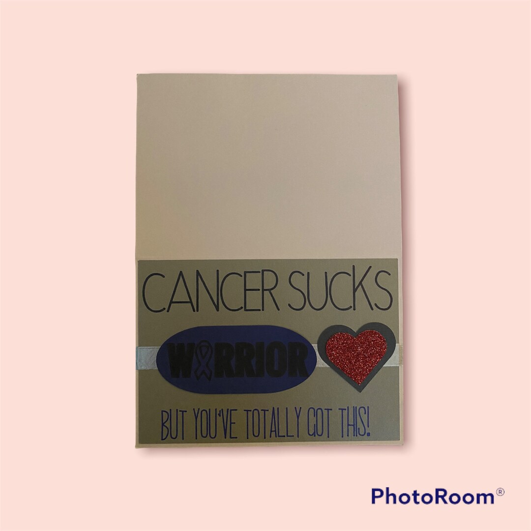 Cancer Sucks Card - Etsy