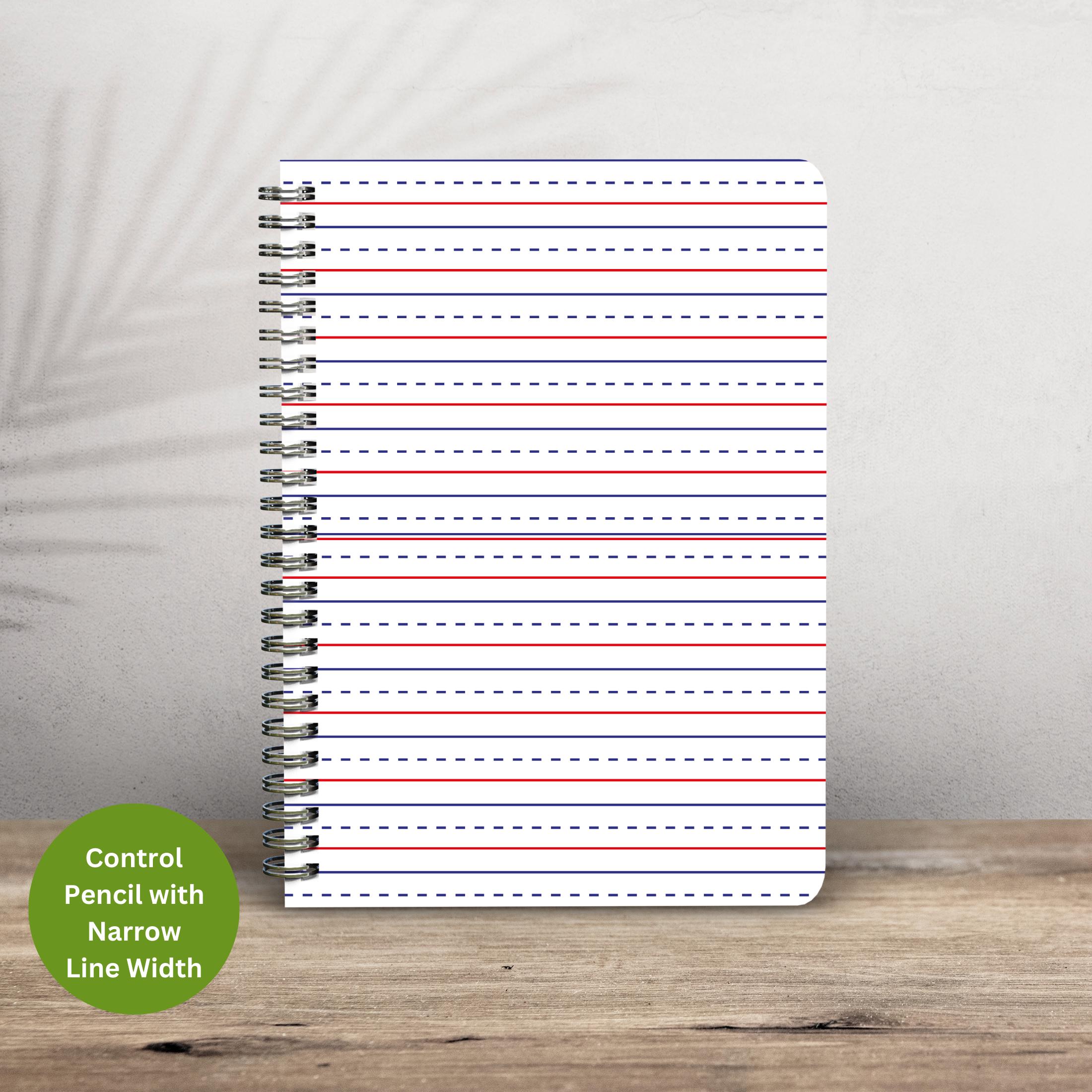 Primary Writing Notebook | ABC Apple Cover, Handwriting Practice - Etsy