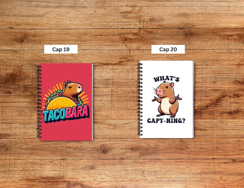 Funny Capybara Spiral Notebook, Capybara Love Journal, Lined Pages - Etsy