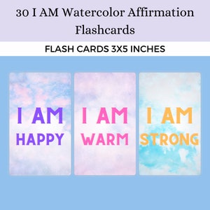 Affirmationskarten für Kinder, positive Affirmationskarten für Kinder, Motivationskarten, Ermutigungskarten, Lunchboxkarten