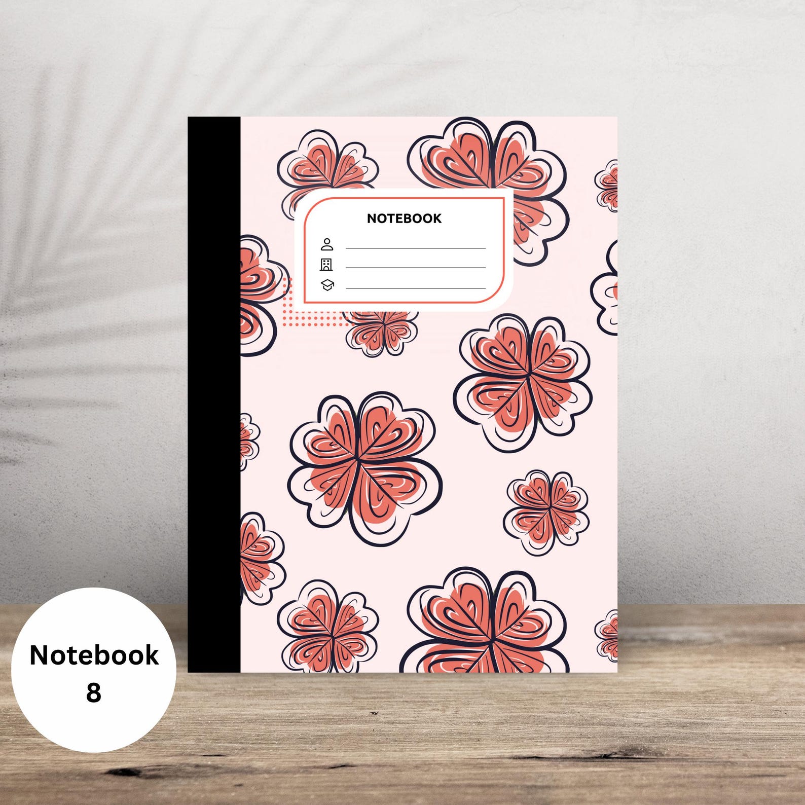Compasition Notebook Back Decorative Composition Notebook: Wide Ruled, Back to School - Etsy